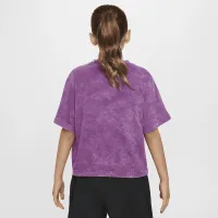 Nike Sportswear Big детские (Girls') футболка цвет фиолетовый