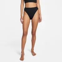 Nike жіноча З високою талією Bikini Swim Bottom колір чорний