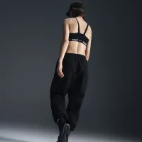 Nike Sportswear Essential женская Mid-Rise оверсайз Woven Joggers цвет черный