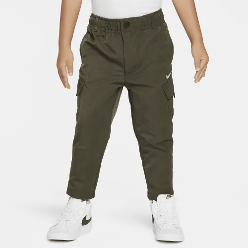 Nike Woven Cargo Pants Toddler Pants колір зелений