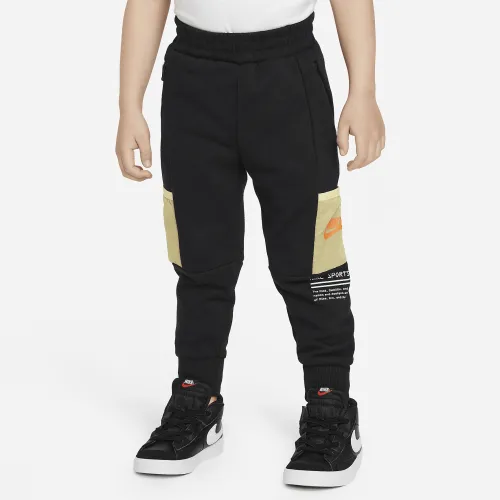 Nike Sportswear Paint Your Future Toddler French Terry Pants цвет черный