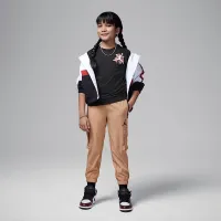 Nike Jordan Little детские Floral Jumpman футболка цвет черный