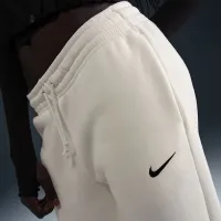 Nike Sportswear Phoenix Fleece женская Mid-Rise Open-Hem Pants цвет белый