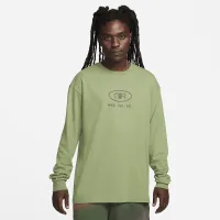 Nike Sportswear чоловічі Long-Sleeve футболка колір зелений