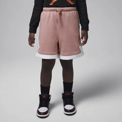 Nike Jordan Paris Saint-Germain Big детские Brooklyn Fleece Graphic шорты Pink