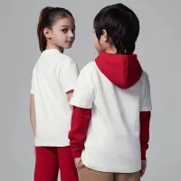 Nike Jordan Little дитячі 40th Anniversary футболка колір білий