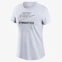 Nike Swoosh жіноча Gymnastics футболка колір білий