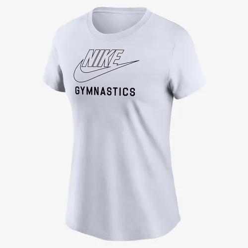 Nike Swoosh женская Gymnastics футболка цвет белый