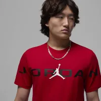 Nike Jordan чоловічі футболка колір червоний