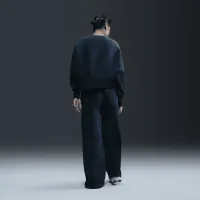 Nike Sportswear Phoenix Fleece женская С высокой Талией Wide-Leg Sweatpants синий