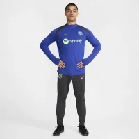FC Barcelona Strike Third мужские Nike Dri-FIT Soccer Drill Top синий