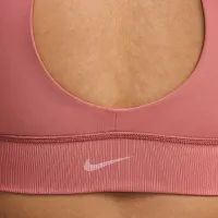 Nike One Twist женская Light-Support Lightly Lined High-Neck Sports Bra Pink
