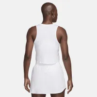 Nike One Classic женская Dri-FIT Cropped Tank Top цвет белый