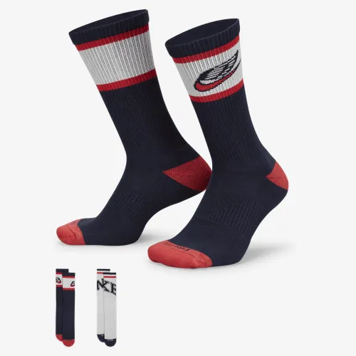 Nike Everyday Plus Cushioned Crew шкарпетки (2 пар) різнокольорові