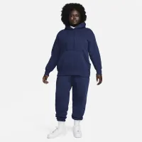 Nike Sportswear Phoenix Fleece женская С высокой Талией оверсайз Sweatpants (большие размеры) синий