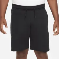 Nike Sportswear Tech Fleece Big дитячі (для хлопчиків) шорти (Extended Size) колір чорний