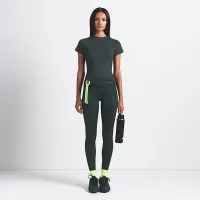 NikeSKIMS Airy женская Baby футболка цвет зеленый