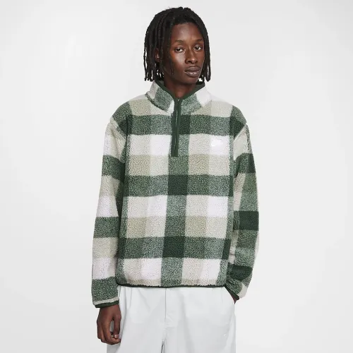 Nike Club чоловічі Winterized Half-Zip колір зелений