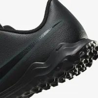 Nike Jr. Tiempo Legend 10 Club Little/Big дитячі Turf Low-Top Soccer Кросівки колір чорний
