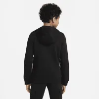 Nike Sportswear Club Big детские Pullover Толстовка с капюшоном цвет черный