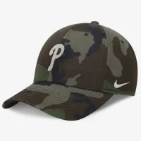 Philadelphia Phillies Camo Club чоловічі Nike MLB Adjustable Hat колір зелений