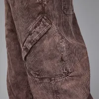 Nike Jordan Flight Chicago чоловічі Corduroy Pants колір коричневий