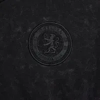 Chelsea FC Club Third мужские Nike Soccer Full-Zip French Terry Толстовка с капюшоном цвет черный