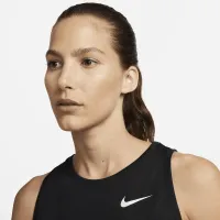 Nike Dri-FIT жіноча тренувальні Tank колір чорний