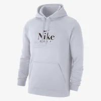 Nike Club Fleece мужские для гольфа Толстовка с капюшоном цвет белый