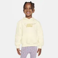 Nike Sportswear Club Fleece Holiday Shine Толстовка с капюшоном Toddler Толстовка с капюшоном цвет белый