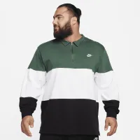 Nike Club мужские Long-Sleeve Top цвет зеленый