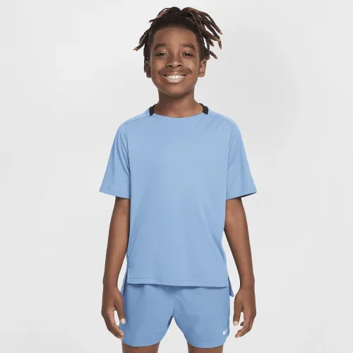 Nike Multi Big дитячі (для хлопчиків) Dri-FIT тренувальні Top блакитний
