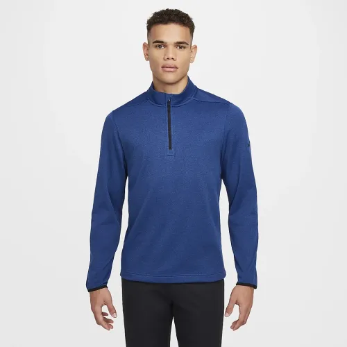 Nike Therma-FIT Victory чоловічі 1/4-Zip для гольфу Top блакитний