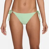 Nike Swim Retro Flow женская String Bikini Bottom цвет зеленый