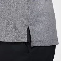Nike Tour чоловічі Dri-FIT Heatheколір червоний для гольфу Polo колір чорний