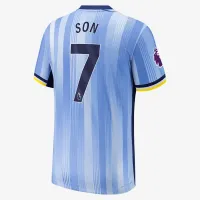 Son Heung-min Tottenham Hotspur 2024/25 Match Away мужские Nike Dri-FIT ADV Soccer Jersey синий