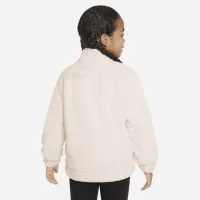 Nike Little дитячі Swoosh Faux Fur Куртка колір білий