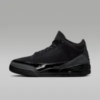 Nike Air Jordan 3 Retro мужские Кроссовки цвет черный