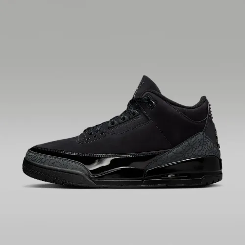 Nike Air Jordan 3 Retro чоловічі Кросівки колір чорний