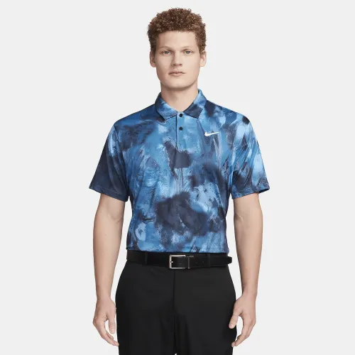 Nike Tour чоловічі Dri-FIT для гольфу Polo блакитний