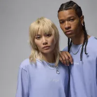 Nike Air Jordan мужские футболка цвет серый
