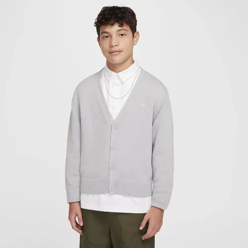 Nike Sportswear Metro Ground Big детские Cardigan цвет серый