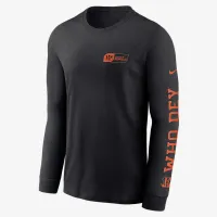 Cincinnati Bengals All Out чоловічі Nike NFL Long-Sleeve футболка колір чорний