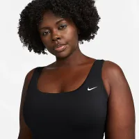 Nike Essential жіноча U-Back One-Piece Swimsuit (великі розміри) колір чорний