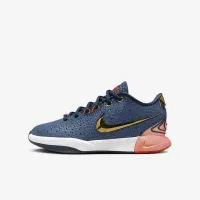 Nike LeBron XXI Big детские баскетбольные Кроссовки синий