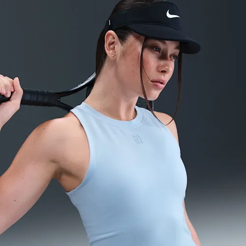 NikeCourt Advantage жіноча Dri-FIT Tennis Tank Top блакитний