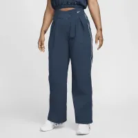 Nike Sportswear Collection женская Mid-Rise Repel Asymmetrical-Waist Trousers синий