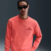 Nike Club мужские Fleece Crew Orange