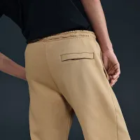 Nike Club чоловічі Open-Hem Fleece Pants колір коричневий