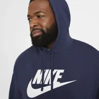 Nike Sportswear Club Fleece чоловічі Graphic Pullover Толстовка з капюшоном блакитний